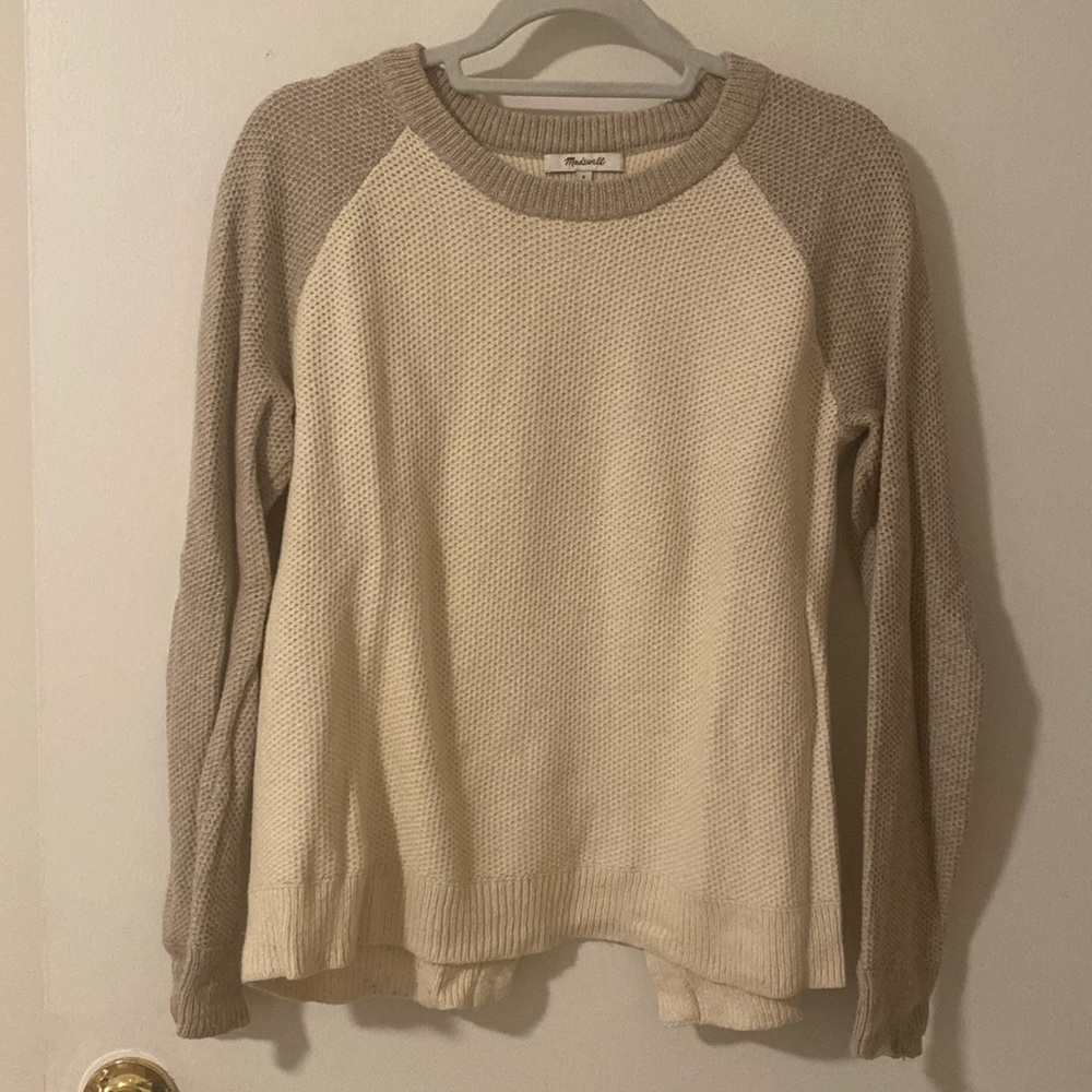 Madewell Waffle Sweater
